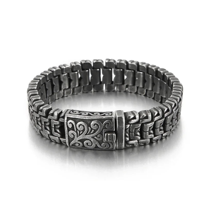Vintage Woven Link Bracelet