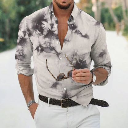 Casual Stretch Button Shirt