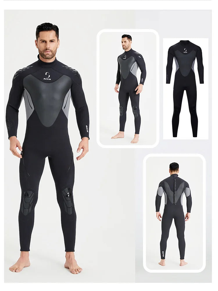 Back-Zip Full Body Wetsuit