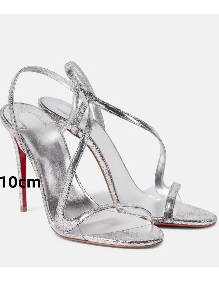Serpentine Stiletto Sandals