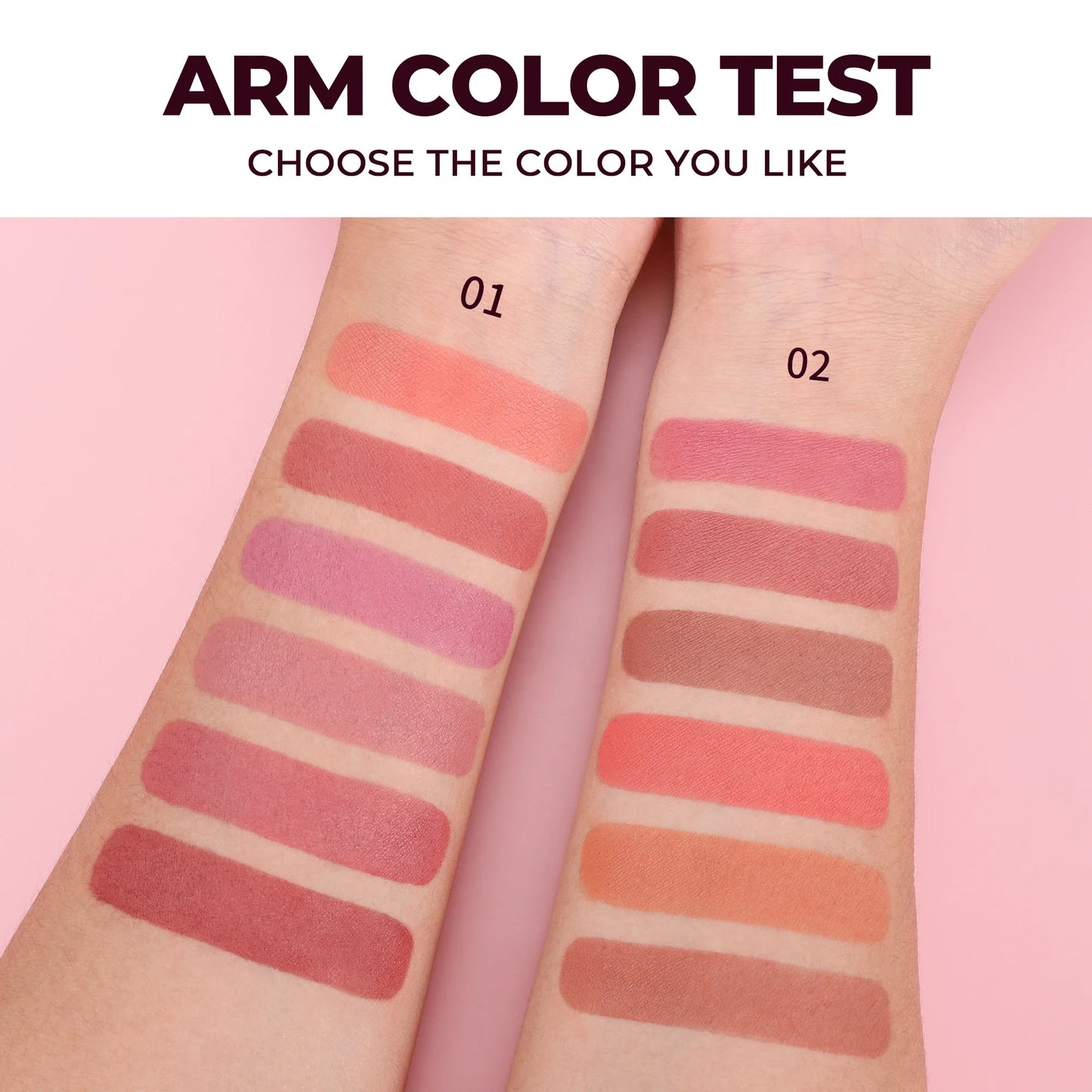 Matte Powder Blush Palette
