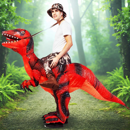 Inflatable Dinosaur Mascot Costume