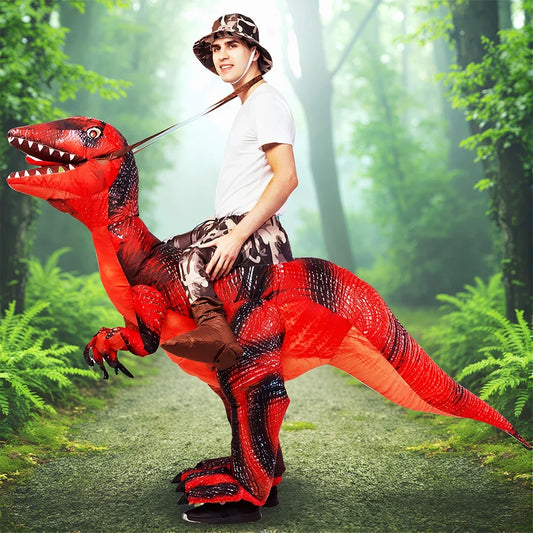 Inflatable Dinosaur Mascot Costume