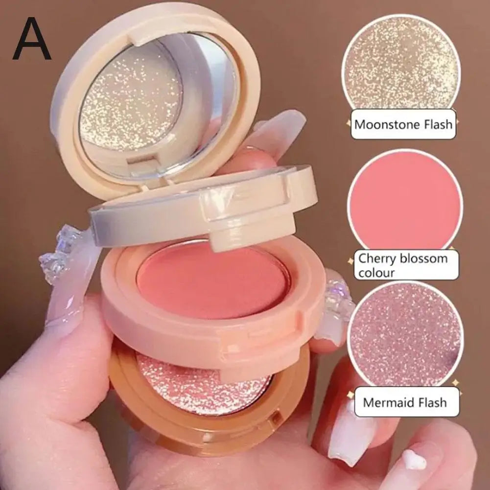 3 In 1 Makeup Palette