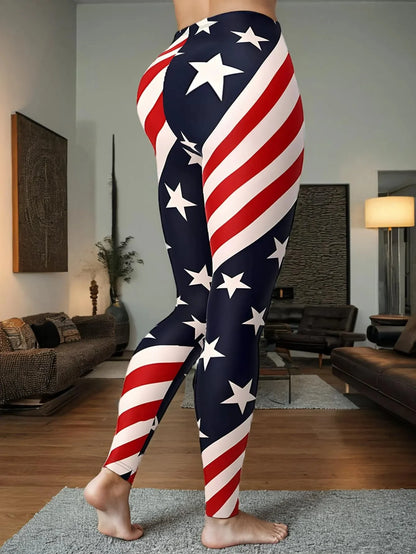 Print High-Waist Yoga Leggings