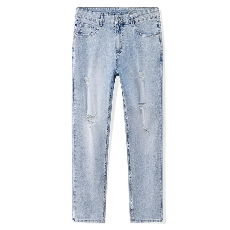 Ripped Distressed Vintage Slim Jeans