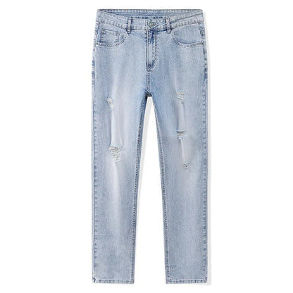 Ripped Distressed Vintage Slim Jeans