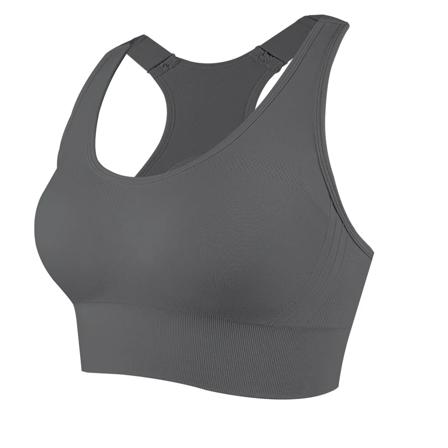 Hollow-Out Backless Sports Bra