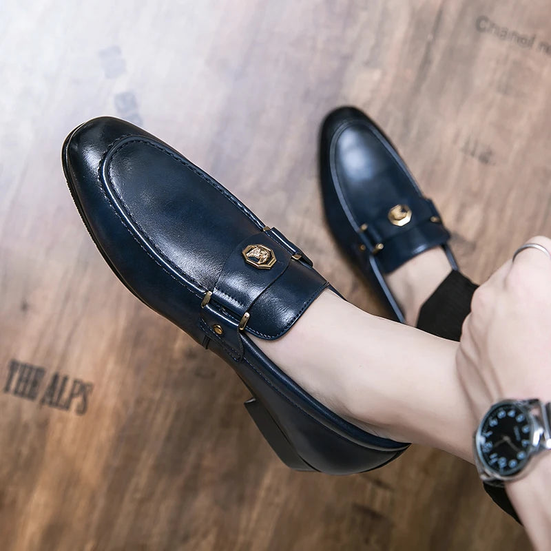 Leather Slip On Shoes Edition
