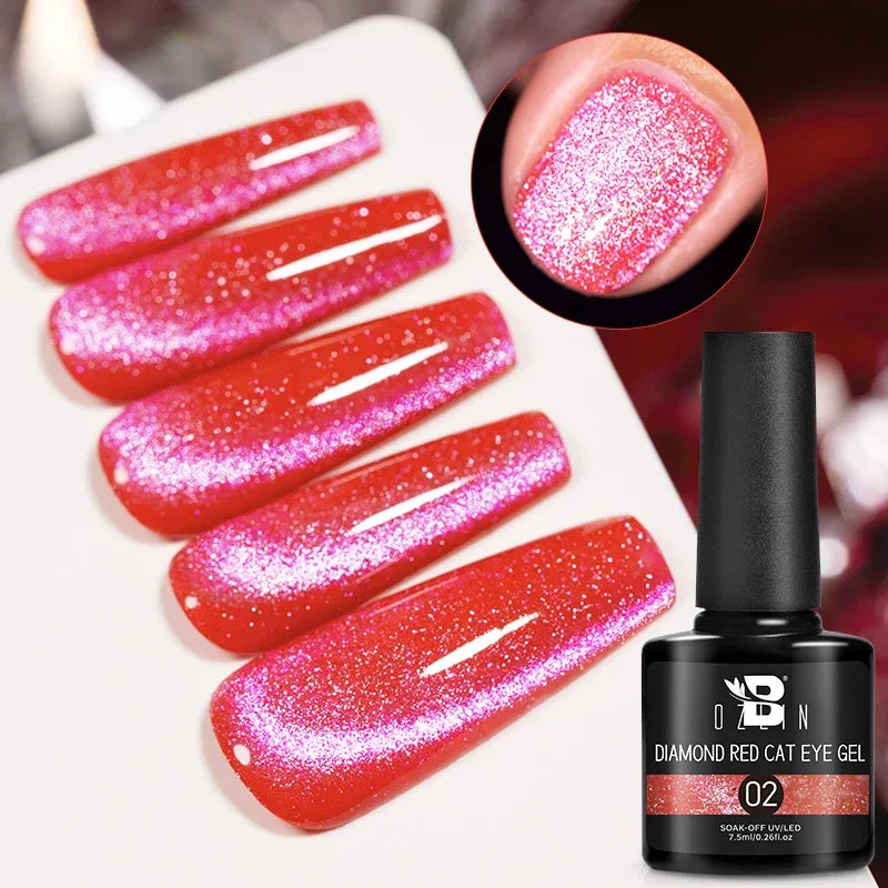 Crimson Cat Eye Gel