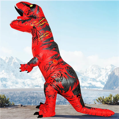 Inflatable Dinosaur Mascot Costume