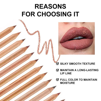 12 Shade Waterproof Lip Liner Set
