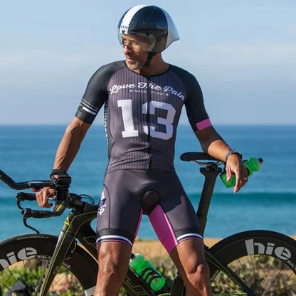 Triathlon Cycling Skinsuit Jumpsuit