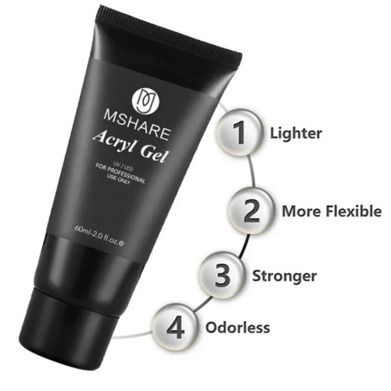 Acrylic Poly Nail Extension Gel