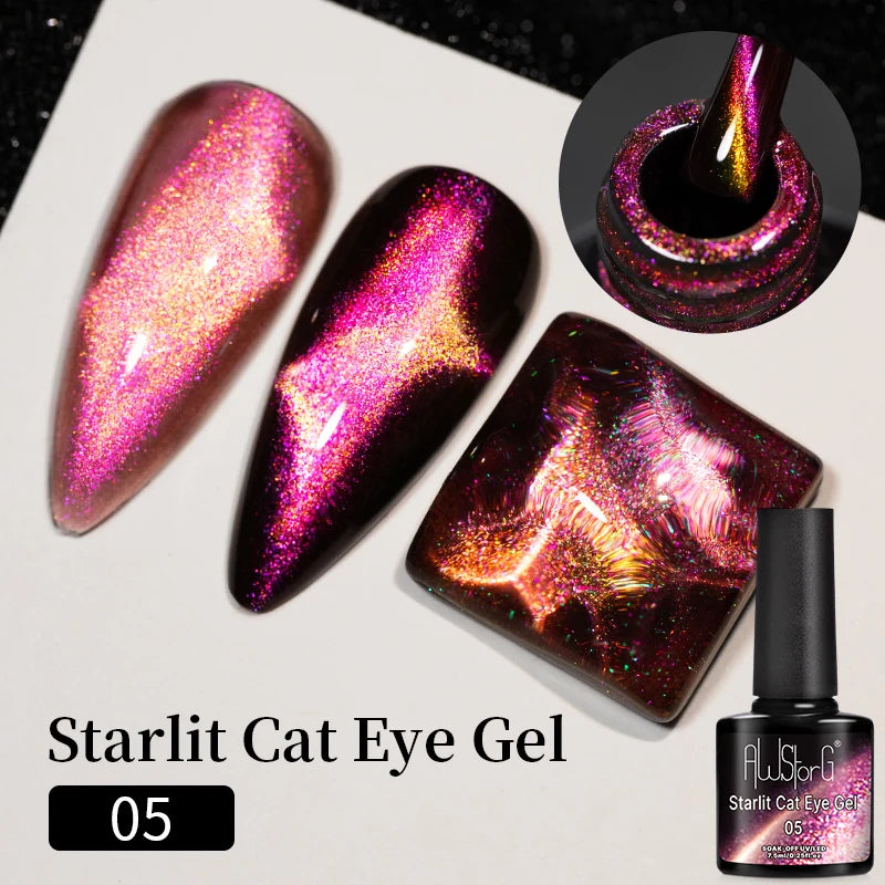 Crimson Cat Eye Gel