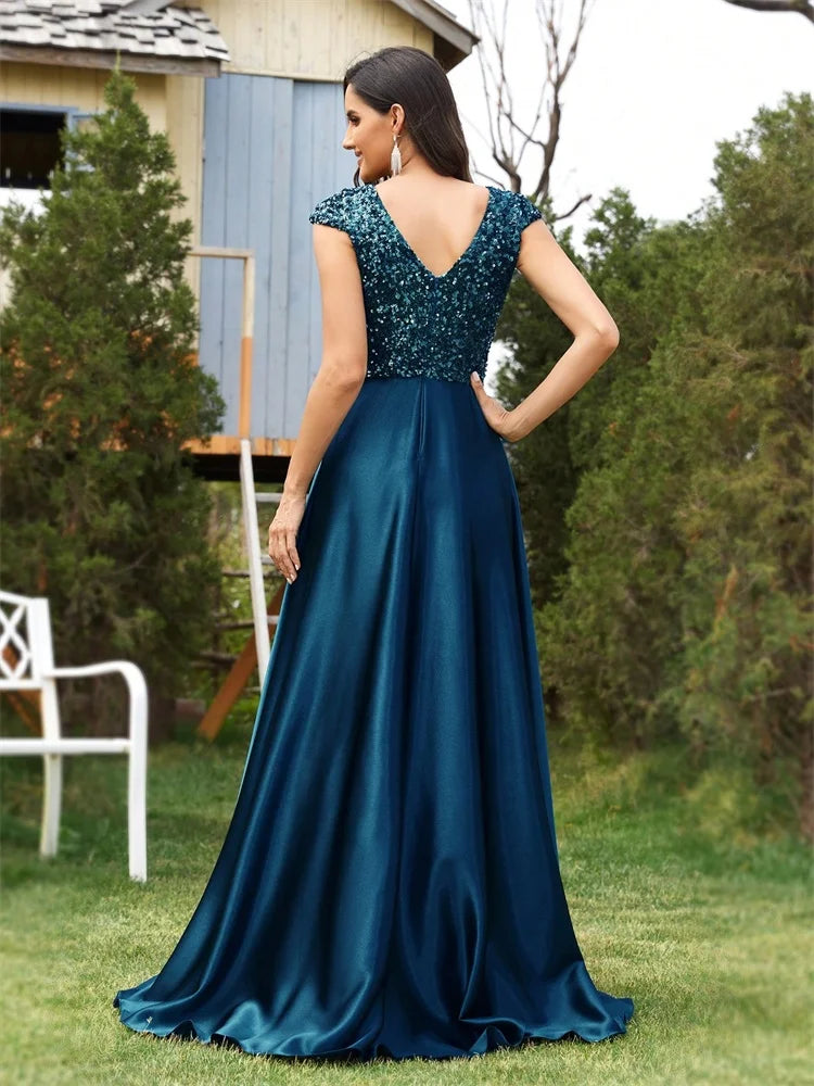 Sequins Luxury Evening Dresses