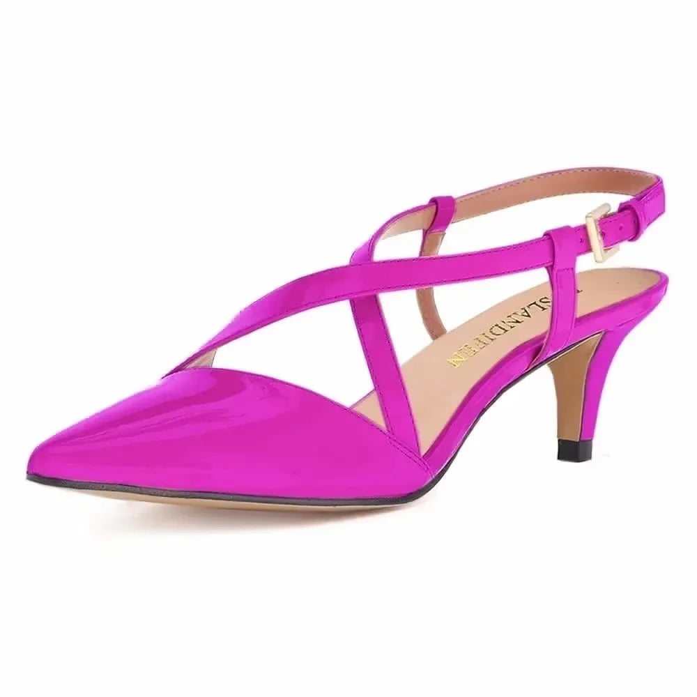 Faux Fur Ankle Strap Sandals