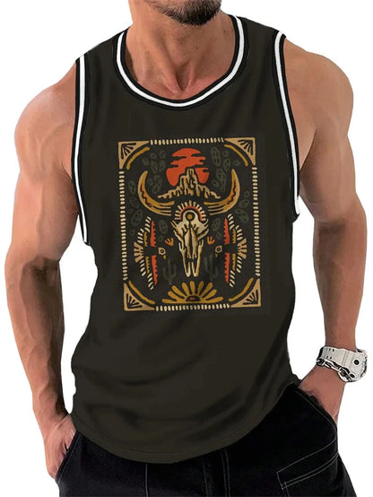 Tribal Ethnic Streetwear Tank Top