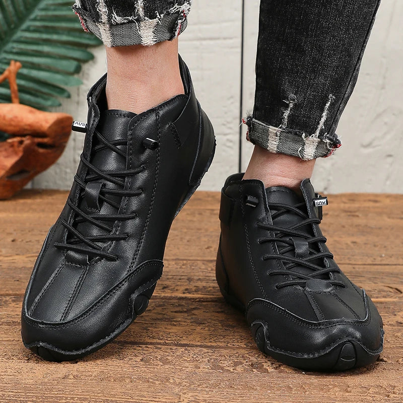 High-Top Ankle Boot Sneakers