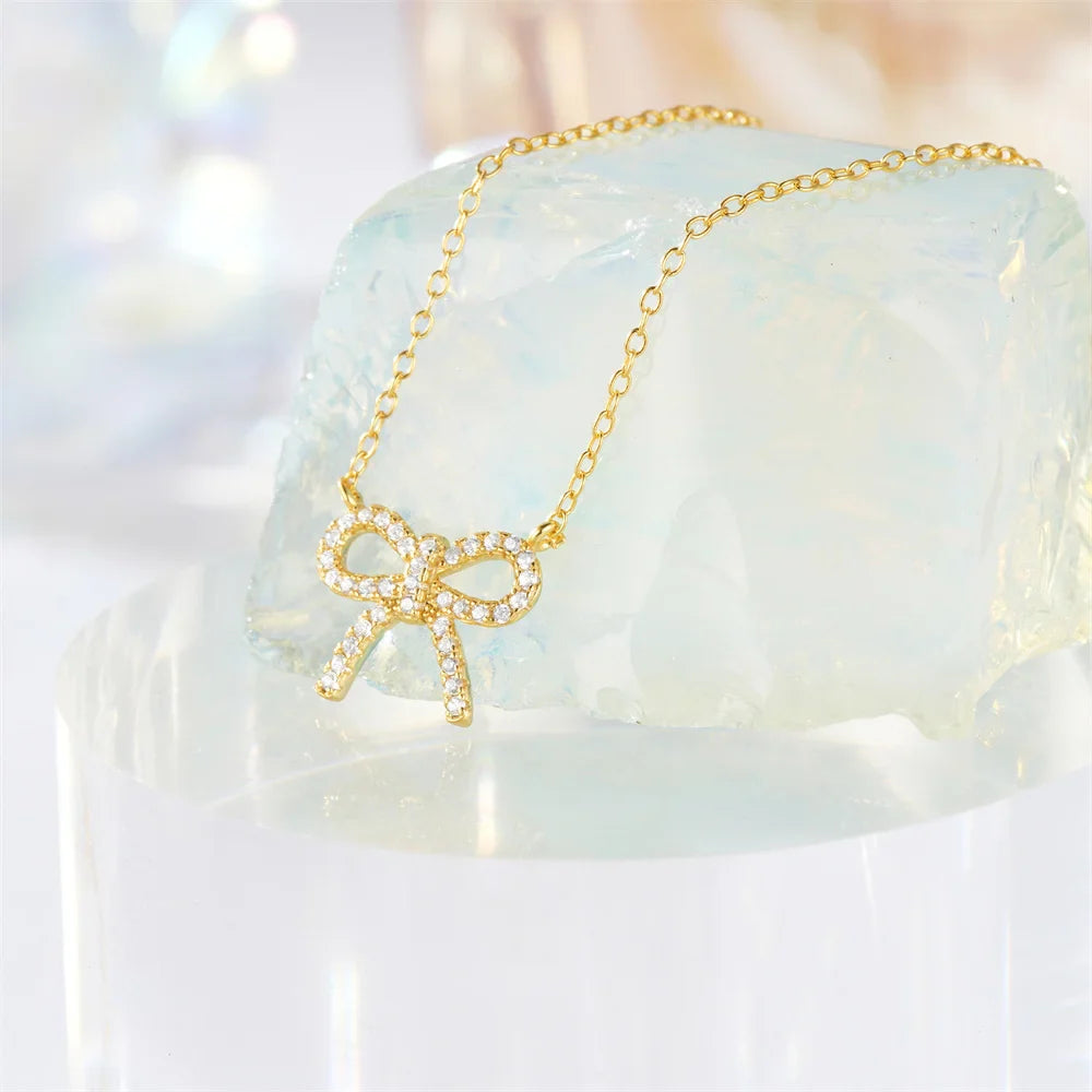 Zircon Pendant Necklace