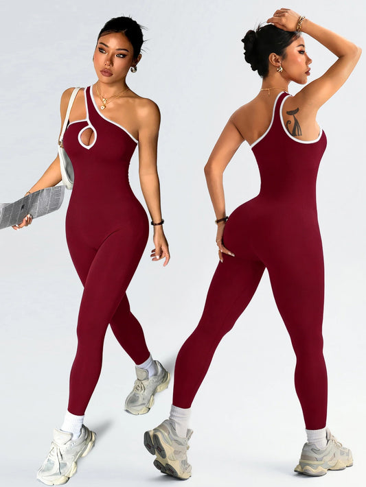Seamless Yoga Jumpsuit Workout Bodysuit