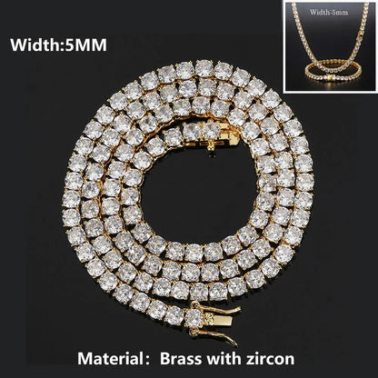ICEBLING Iced Out CZ Tennis Necklace