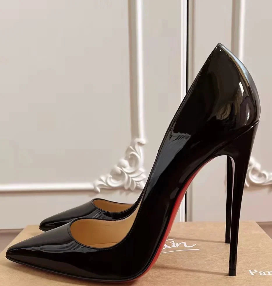 Black Thin Heels