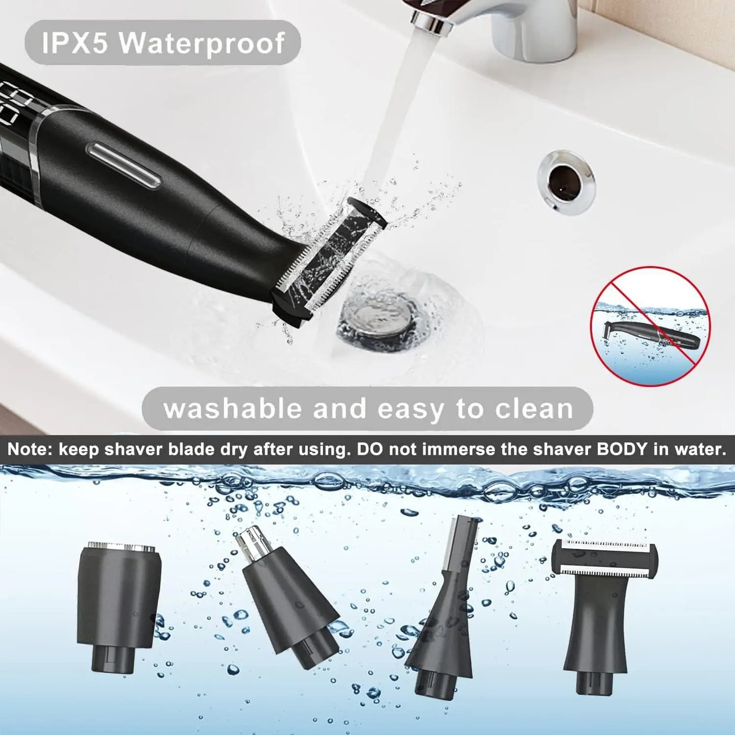 4-in-1 Women’s Electric Razor