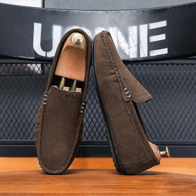 Suede Spring Single Shoes