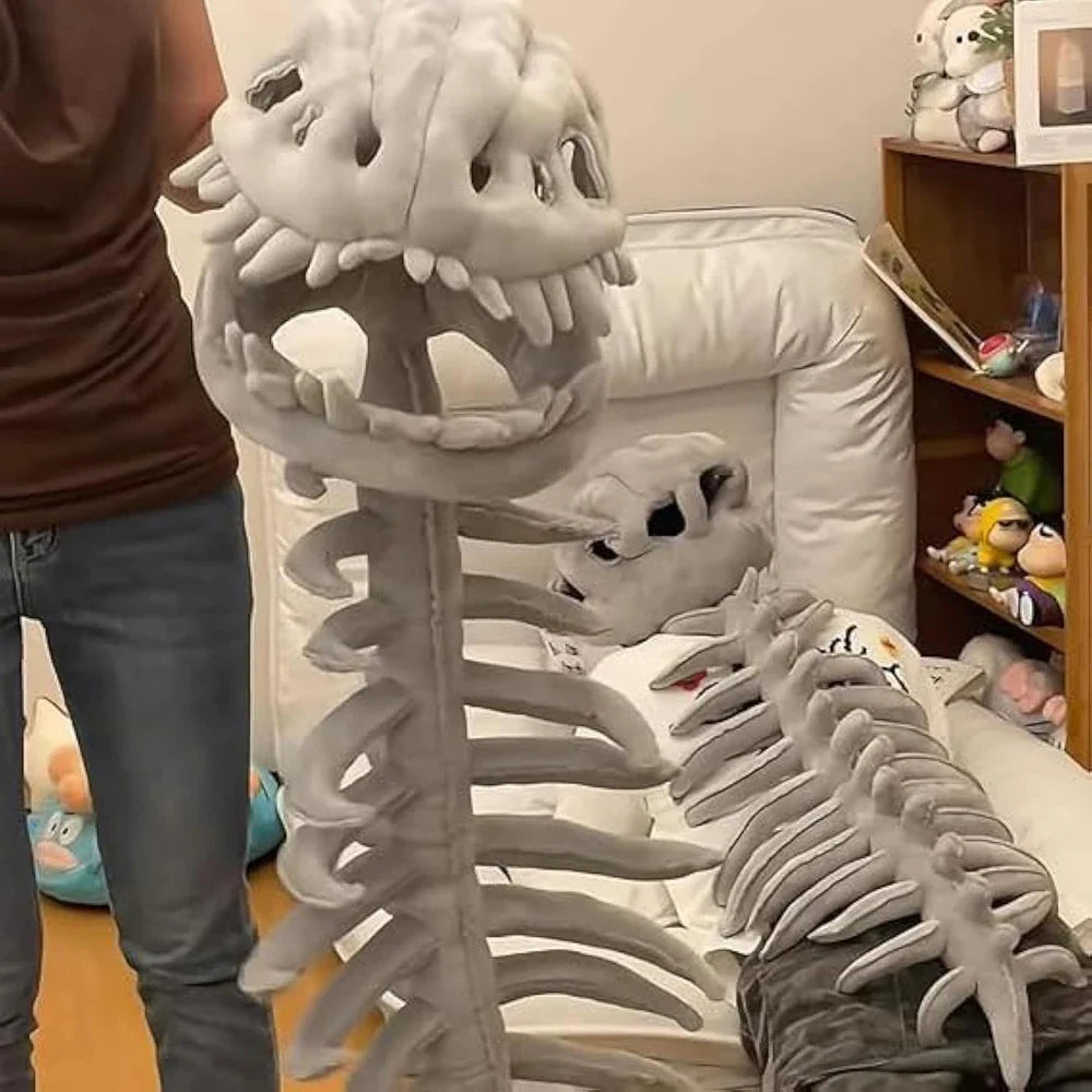 Dinosaur Skeleton Plush Costume