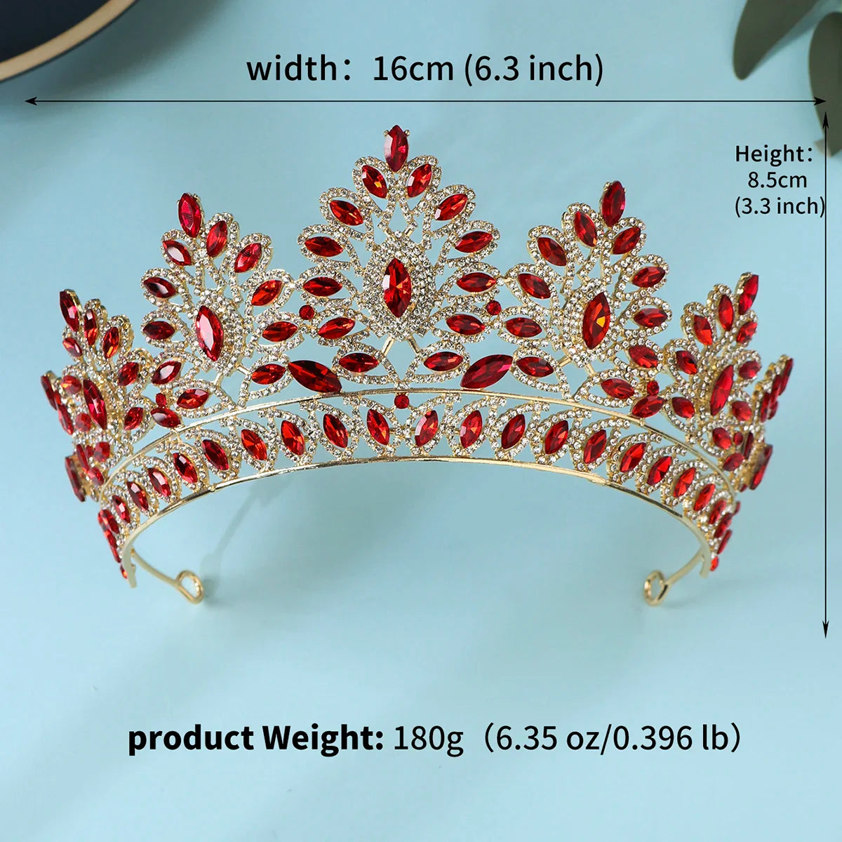 Zircon Bridal Crown