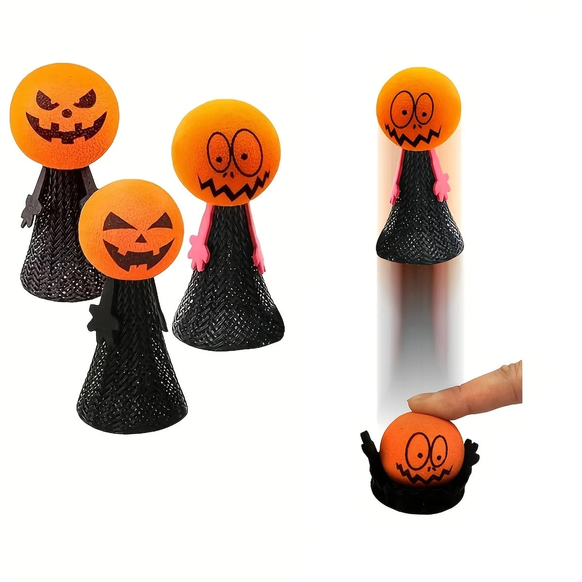 Bouncing Pumpkin Fidget Toy