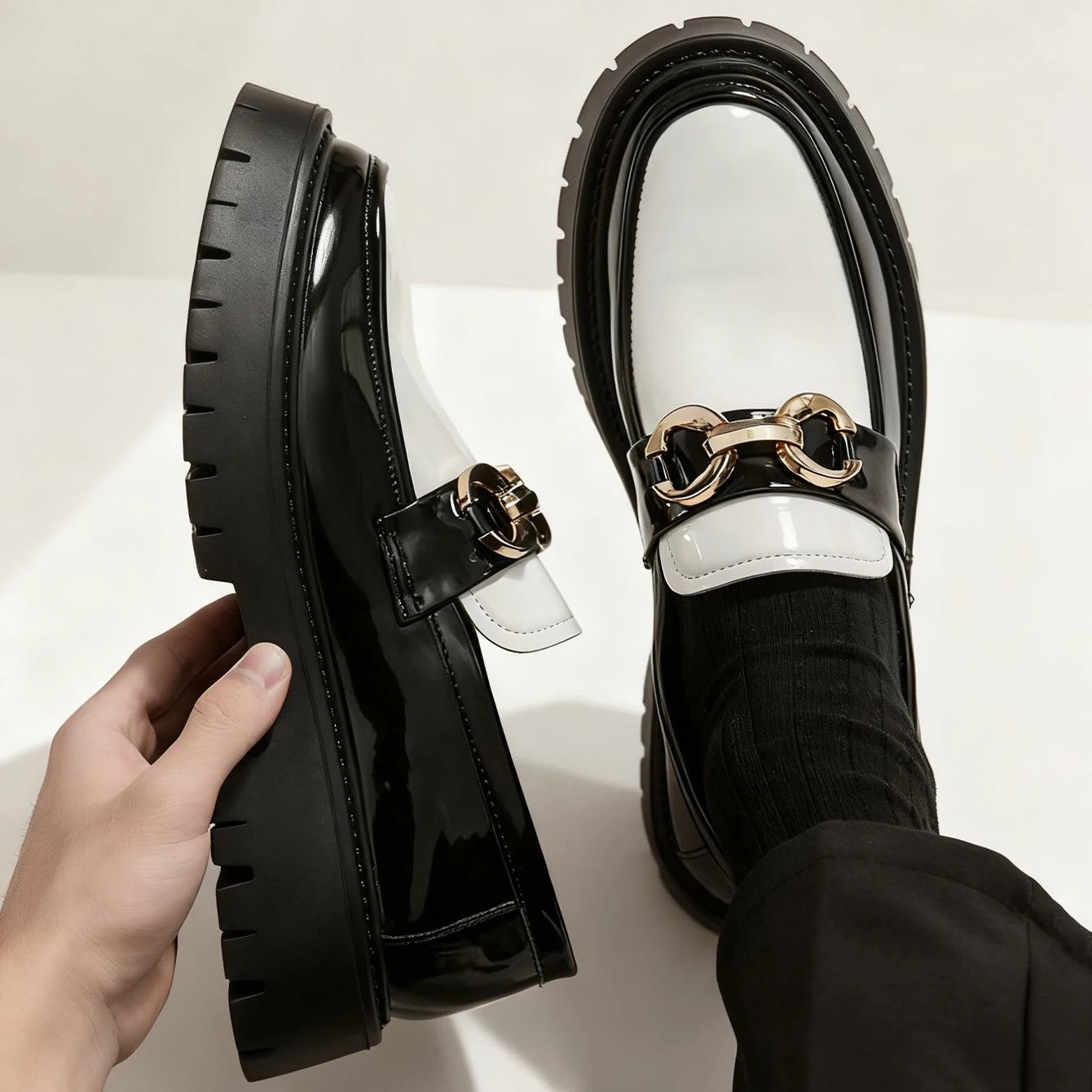 Slip-on Sole Penny Loafers
