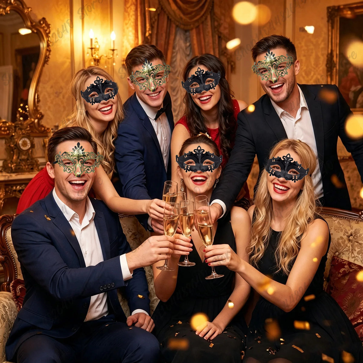 Vintage Masquerade Masks