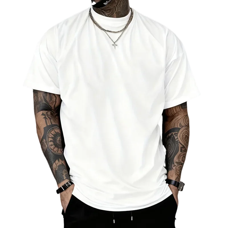 Classic Cotton Round Neck Tee