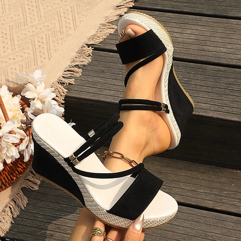 Platform Wedge Heel Sandals