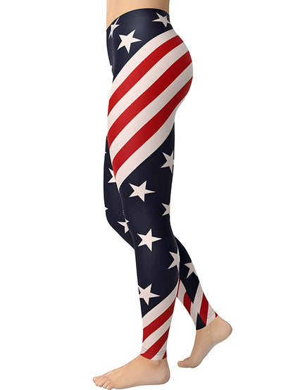 Print High-Waist Yoga Leggings
