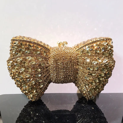 Rhinestone Evening Clutch Purse