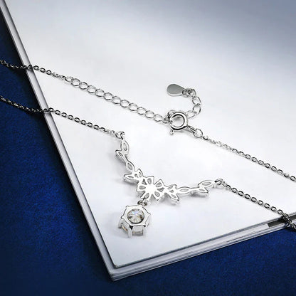 Halaile D Color Moissanite Necklace