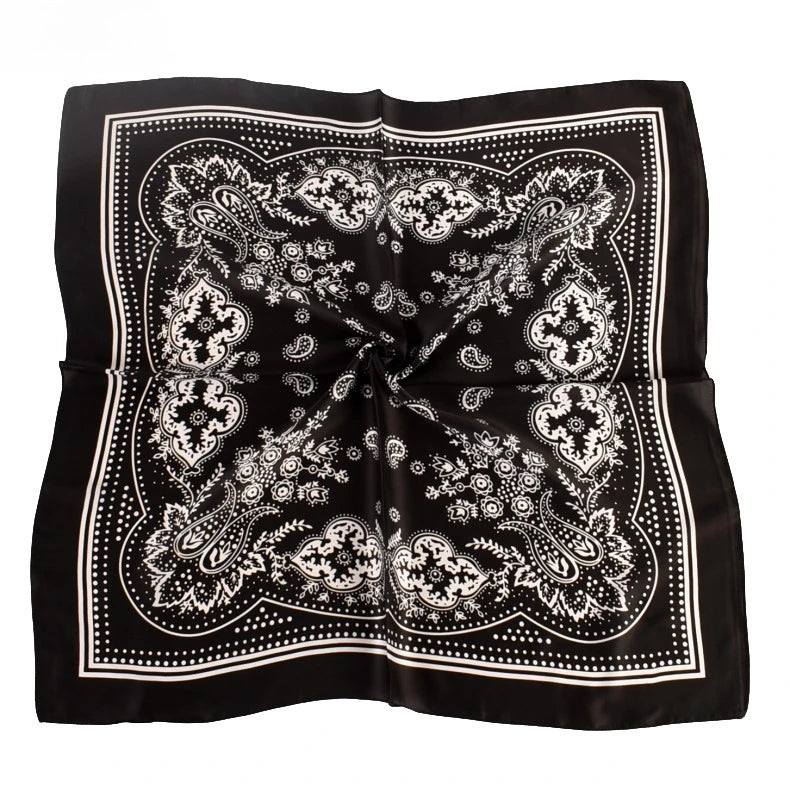 Satin Silk Feeling Hair Scarf