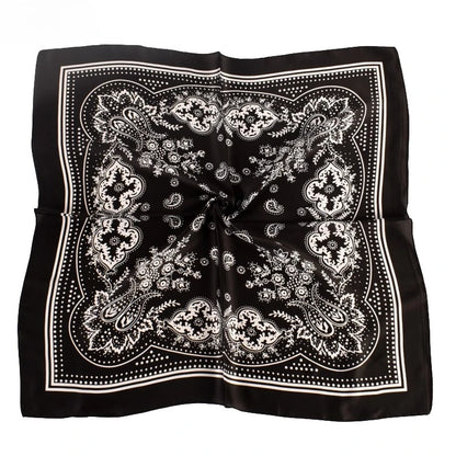 Satin Silk Feeling Hair Scarf