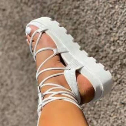 Roman Cross Strap Sandals