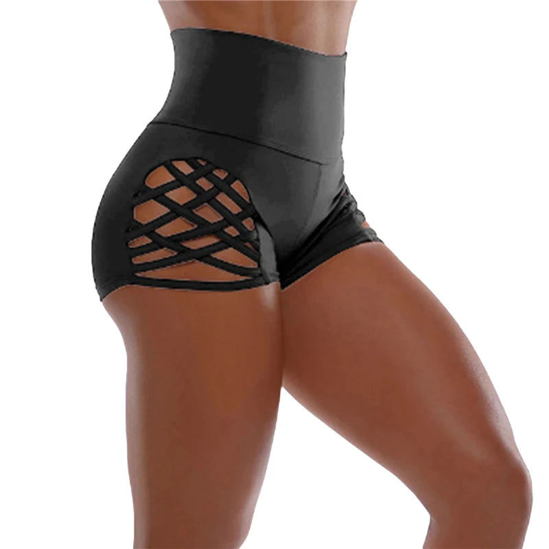 Hollow-Out Modal Shorts