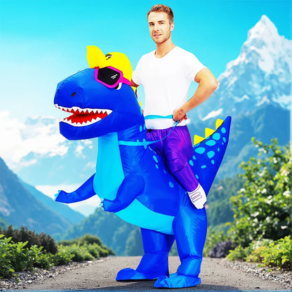 Inflatable Dinosaur Mascot Costume