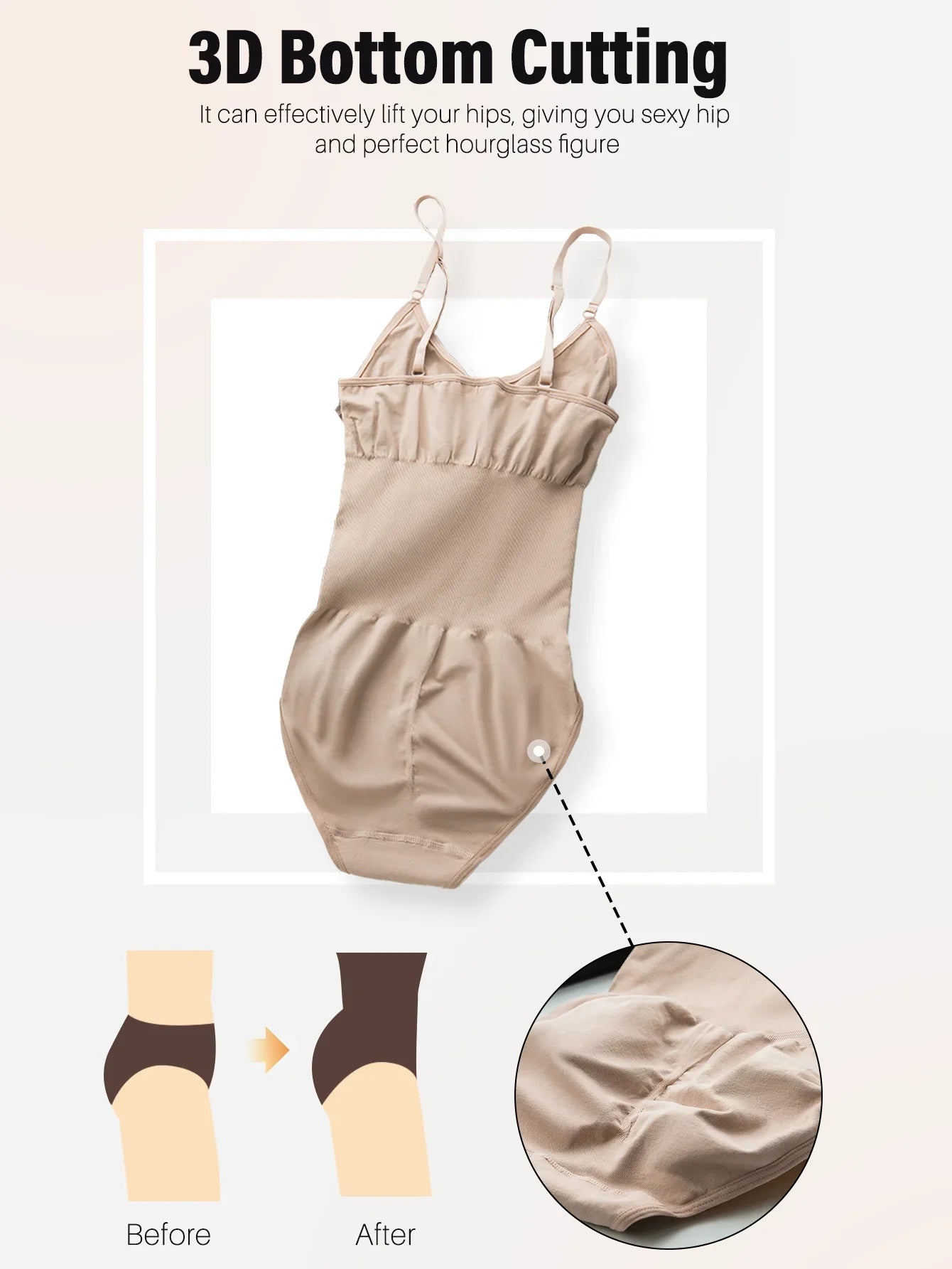 Seamless Butt Lifter Bodysuit