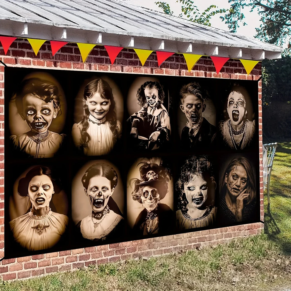 Gothic Horror Backdrop Cloth
