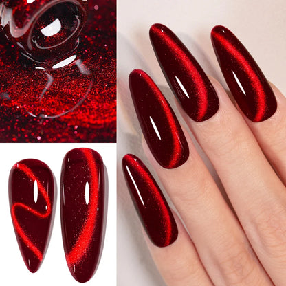 Crimson Cat Eye Gel