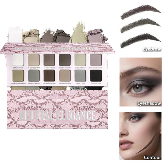 12 Color Eyeshadow Palette
