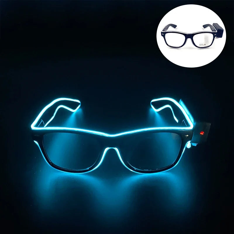 LED Light-Up Party Glasses