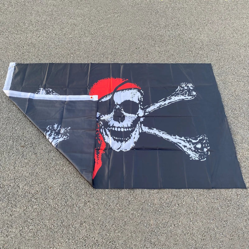 Skull and Crossbones Pirate Flag